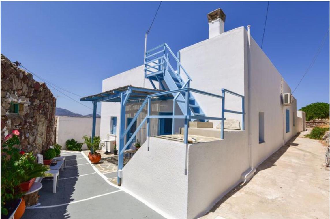 Traditional Cycladic House Tripití Exterior foto